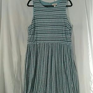 Dress XL blue, white, pretty and comfy